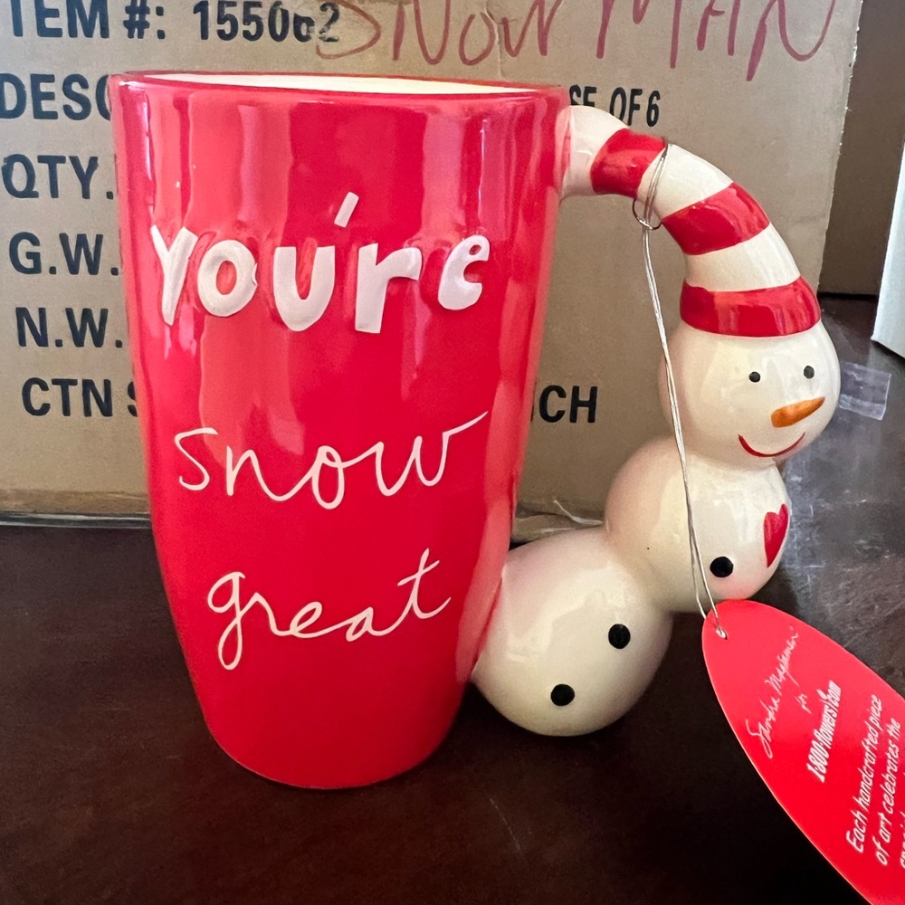 Sandra Magsamen Snowman Mug Set of 6